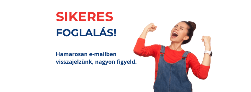 Sikeres időpontfoglalás